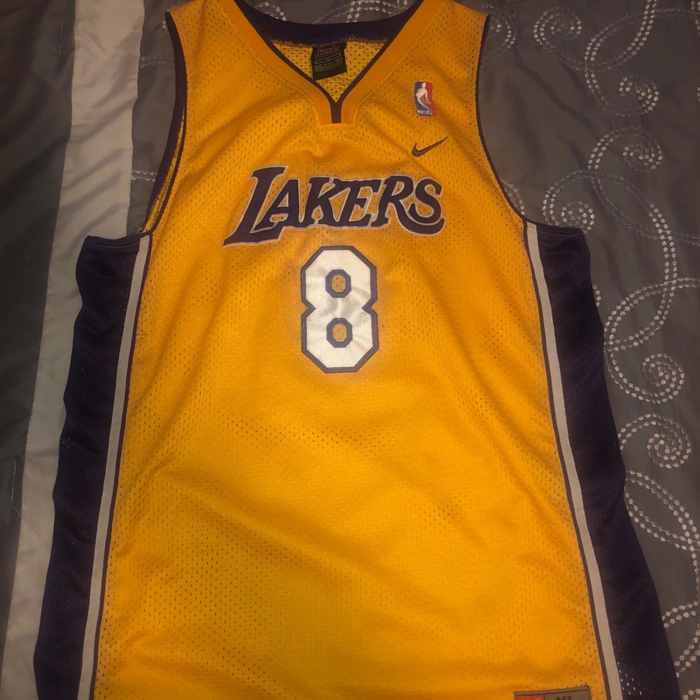 Vintage Kobe Bryant Number 8 Lakers Jersey